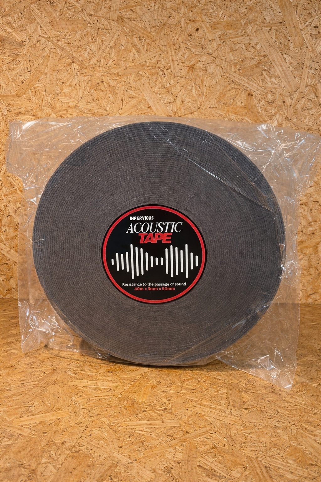 Acoustic Sound Dampening Tape 40m x 50mm x 3mm